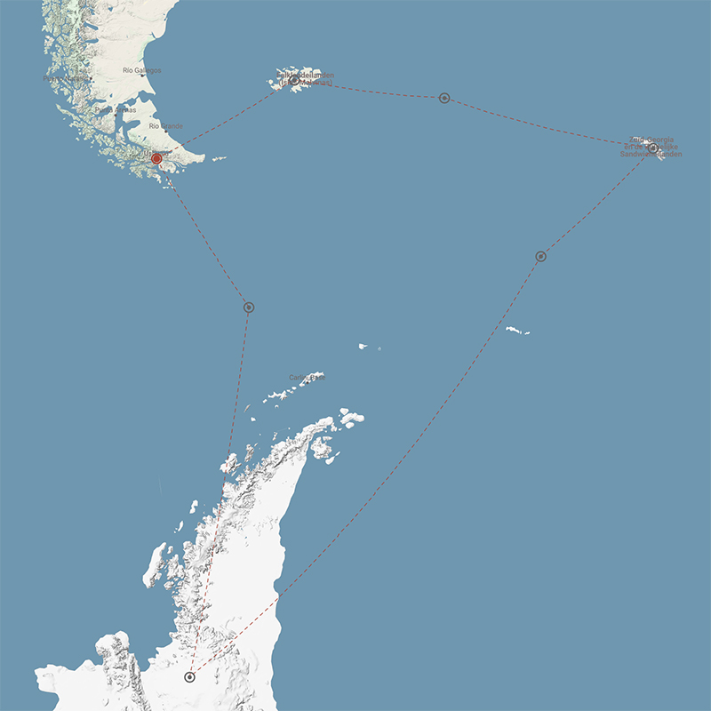 expeditie Antarctica, South Georgia & Falklands